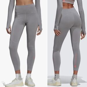 Adidas x Stella McCartney 7/8 Yoga Leggings in Light Grey